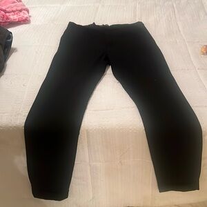 Black chinos